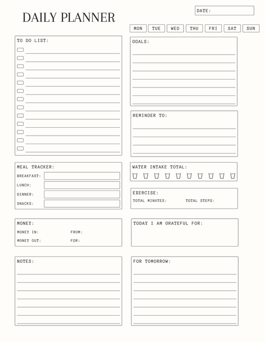 Daily Planner